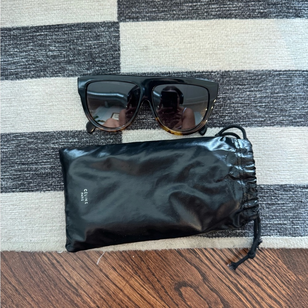 Celine Black Sunglasses with Pouch